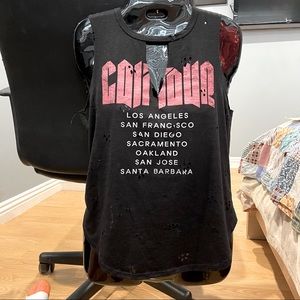 Rip styled muscle tee